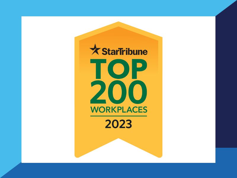Star Tribune Top 200 Workplaces 2023 graphic