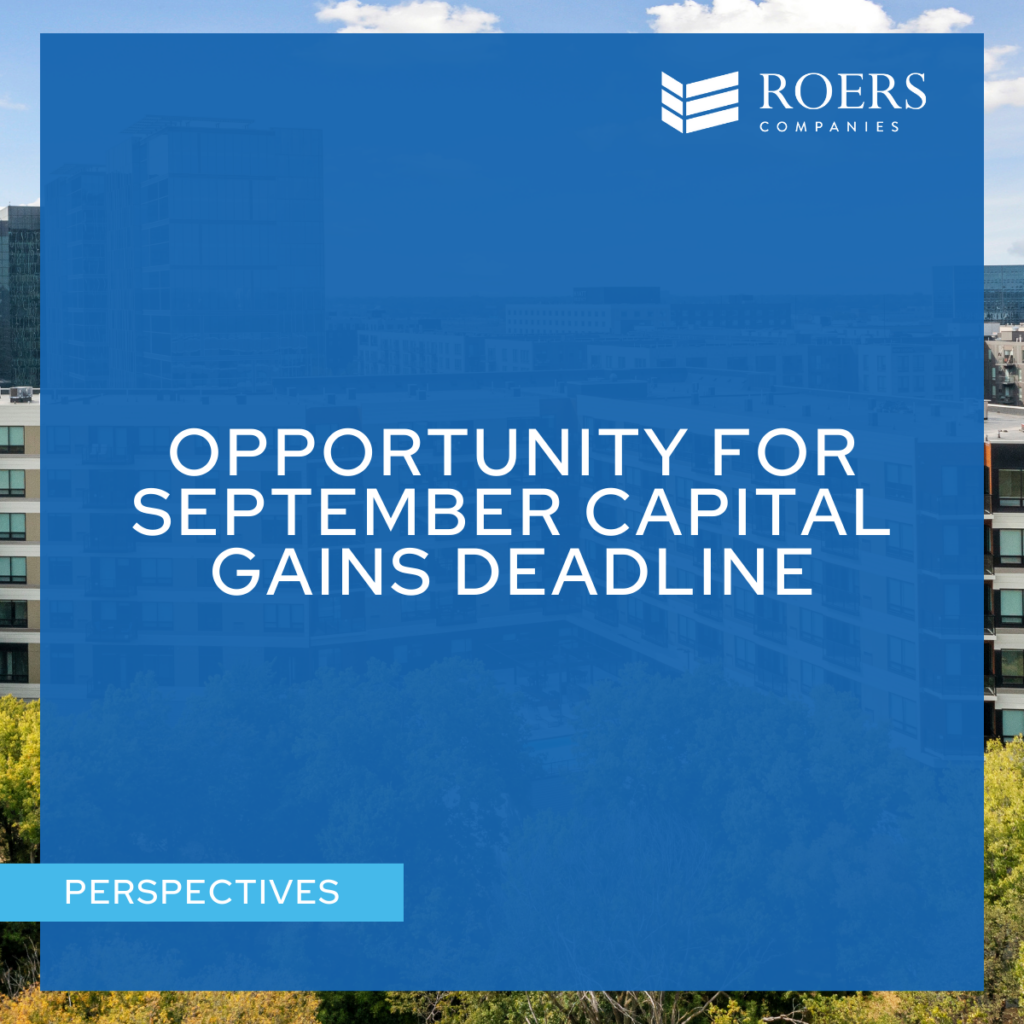 opportunity for september capital gains