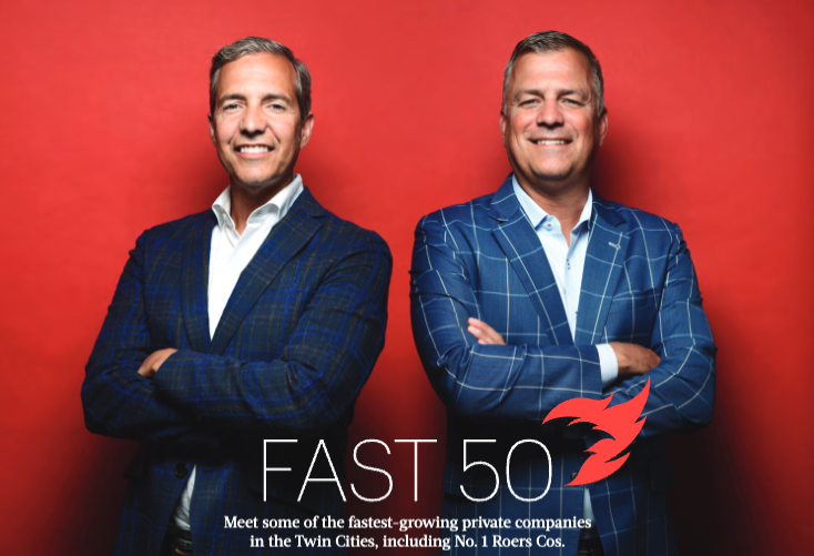 Brian and Kent Roers featured on the Fast 50 list